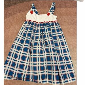 Eleanor rose 5/6 patriotic red white blue dress